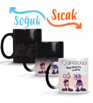 Cuphead Sihirli Kupa Bardak Porselen