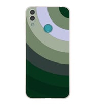 PrintiFy Huawei Y7 2019 Uyumlu Kamera Korumalı Renk Cümbüşü C Tasarımlı Şeffaf Silikon Kılıf
