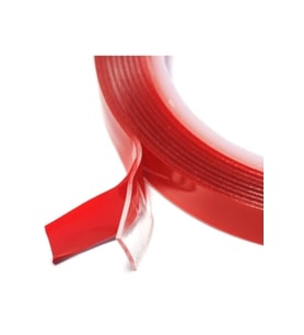 Çift Taraflı Silikonlu 2 Metre Şeffaf Bant 10 Mm X2m Geçirmz Süper Güçlü Montaj Band