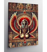 Kanvas Tablo Mısır Tanrısı Anubis