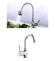 ARÇE Spiralli Evye Ve Lavabo Bataryası