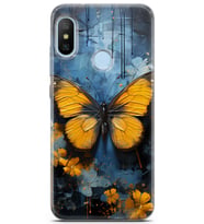 Xiaomi Mi A2 Lite Kılıf Seri Fresh 7 Kelebekler Desenli Kılıf
