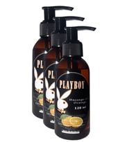 Orange Flavored Massage Oil Portakal Aromalı Vücut Yağı 120 ml 3 Adet