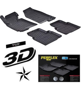 Perflex X-Mat Fiat Fiorino 2007+ 3D Paspas