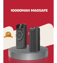 Kablosuz 15W Şarj Destekli 10000 mAh Taşınabilir Powerbank – Hızlı Şarj Özellikli