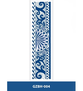 GZBH-004 YARI KALICI ETNİK DESEN ŞERİT DÖVME-TATTO