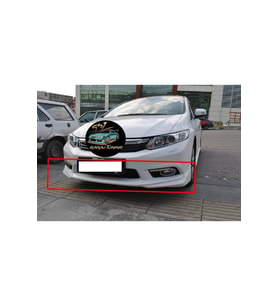 HONDA CİVİC FB7 ÖN TAMPON EKİ FİBERGLASS BOYASIZ