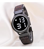Hayalet Ekran Dijital Kadran Cırt Kordon Unisex Çocuk Saati ST-304181