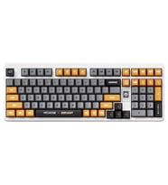 MCHOSE x Unbox Therapy UT98 Retro Therapy %98 Silent Peach V3 Switch Hotswap RGB Kablosuz İngilizce Mekanik Gaming Klavye (HW-UT98-4)
