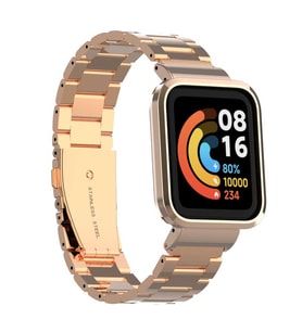 Lexroo Xiaomi Redmi Watch (Mi Watch Lite) KRD-60 Metal Kordon - Rose Gold