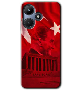 İnfinix Hot 30i Kılıf HD Desen Baskılı Kılıf - Anıtkabir Atatürk