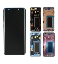 Samsung Galaxy S9 Plus G965F ile Uyumlu Oled Ekran Dokunmatik (Siyah)