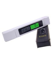 Tds Metre Işıklı Su Ölçüm Cihazı Su Arıtma Cihazı için Hem Ppm (Beyaz)