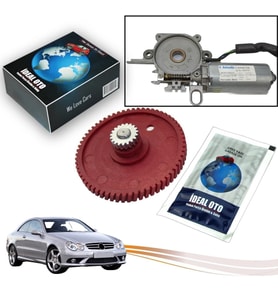 Mercedes Benz CLK 209 2002-2009 Sunroof Motor Dişlisi & Yağı 0 390 200 011 039020001, 949 16c