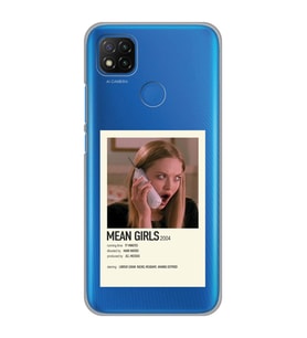 Xiaomi Redmi 9C / 10A Uyumlu Mean Girls Tasarımlı Şeffaf Telefon Kılıfı