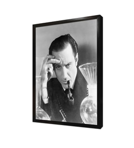 Sherlock Holmes Posteri Çerçeveli Mdf Tablo