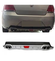 Fiat Linea Gri Difüzör Difizör Yuvarlak Egzoz Görünüm Kulaklı Tip