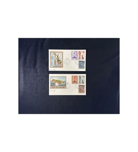 Vatikan İlk Gün Zarfı FDC ROMA Posta Area Vaticana 1967 Airmail