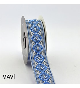 35984-Bordür - 10 mt Mavi