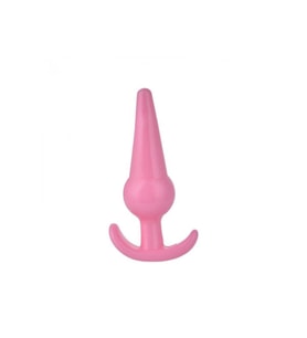 Ve Vajinal Plug Pembe Renk 13cm