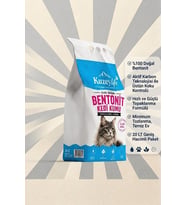 Kuzeylife Bentonit Kedi Kumu Aktif Karbon 20 Lt
