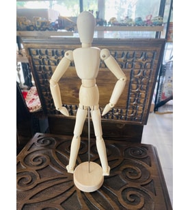 Robot Adam Ahşap 34 cm