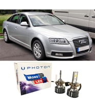 Audi A6 C6 Led Xenon Kısa Far Ampulü H7 Mono Yeni Seri Beyaz 2004-2011