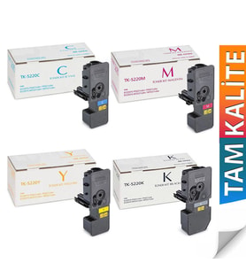 PlusPrint TK-5220 Kyocera Ecosys M5521CDW Uyumlu Muadil Toner 1 Set