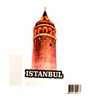 The Sticker Story Galata Kulesi Tss0781 Kişileştirme Stickerı - 2 adet