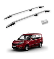 Turtle Fiat Doblo 2 2010-2022 / Kısa Şasi Tavan Çıtası Crown Gri