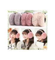 SOĞUKTAN KORUYUCU SOFT PELUŞ KATLANABİLİR KULAK KORUYUCU KULAKLIK (Pembe)