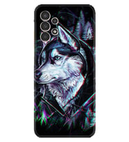 Samsung Galaxy M14 Kılıf Silikon Desen Özel Seri Dog Eyes 1761