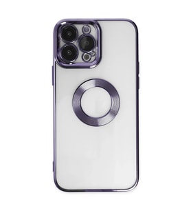 Apple iPhone 14 Pro Kılıf Slot Silikon - Mor