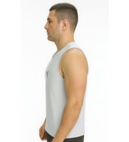 Puma P02817 Erkek Petekli Askılı T-shirt - Puma - P02817 - Beyaz - ST02817-Beyaz-M (Gri)