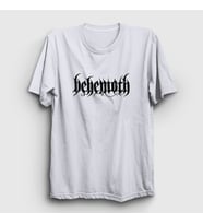 Presmono Unisex Beyaz Behemoth T-Shirt 16470tt (Beyaz)