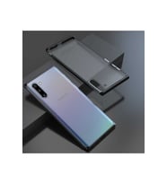 Samsung Galaxy Note 10 Uyumlu Kılıf Zore Nili Kapak (Siyah)