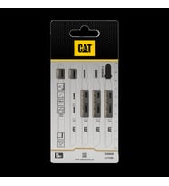 CAT DA06001 5 Parça Profesyonel Ahşap Hızlı/Kaba Kesim Dekupaj Testere Bıçağı, Ucu