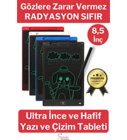 8,5 Inç Writing Lcd Grafik Dijital Kalemli Çizim Tableti Silinebilir Not Yazma Eğitim Yazı Tahtası
