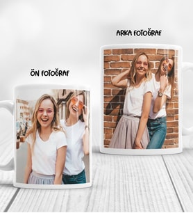 Lise Arkadaşlarına Özel Fotoğraf Baskılı Kupa Bardak