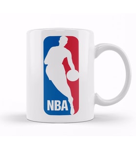 Nba Logo Kupa Bardak Porselen