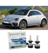 Vw Beetle Uzun+Kısa Far Ampulü H4 Access Yeni Seri Beyaz 2012-2019