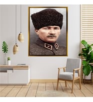 ÇERÇEVELİ ATATÜRK TABLO S453