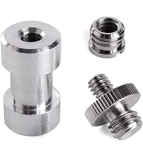Tripod, Monopod, Işık Standı Ve Benzeri İçin 3 Parça Adaptör Vida Seti