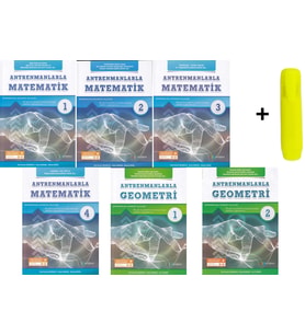 Antrenmanlarla TYT AYT Matematik ve Geometri Seti Toplam 6 Kitap