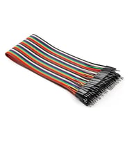 30cm 40 Pin Erkek Erkek Dupont Kablo Ayrılabilir 2.54mm 10Renk Breadboard Atlama Kablosu Jumper Tes