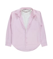 Civil Girls Çizgili 10-13 Yaş Gömlek - Pembe