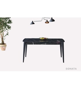 Ortadan Açılabilir Mdf  Yemek Masası, Mutfak Masası ( 70x120 CM )