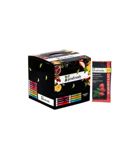 PRAFENDY KUŞBURNU ÇAYI GERÇEK MEYVE TANELİ TEK İÇİMLİK 20x15 GR