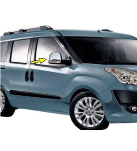 DOBLO 2 AYNA KAPAĞI KROM 2 PARÇA 2010 2011 2013 2014 2015 2016