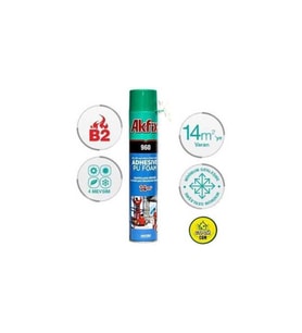 Akfix Mantolama Köpüğü 800ml/900gr Köpük
